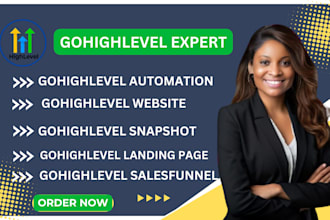 set up and optimize your gohighlevel crm, saas funnels and membership site
