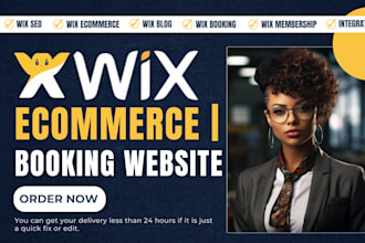 setup wix blog wix membership wix booking wix seo wix ecommerce website wix site
