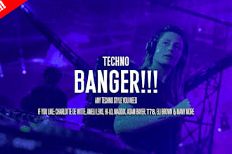 make a professional techno song