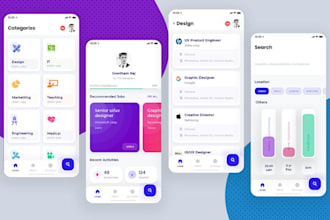develop job portal app, job searching app, job finders app, job hunting app