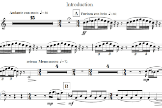 professionally typeset your handwritten music manuscript or existing sheet music