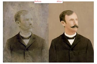 do restore old photos and colorize in 24 hours