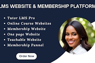 tutor lms pro, elearning lms website, teachable website, kajabi online course
