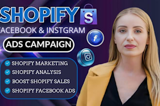 boost shopify sales with shopify facebook ads campaign, ig ad, or meta ads