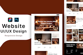 do figma design website, website design in figma, website ui ux, website mockup