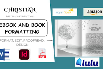 design, format christian ebook, daily devotion, prayer book journal amazon kdp