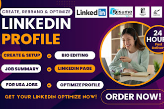 rebrand edit linkedin profile for usajobs resume job hunting linked in outreach