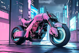 design an futuristic cyberpunk city for you
