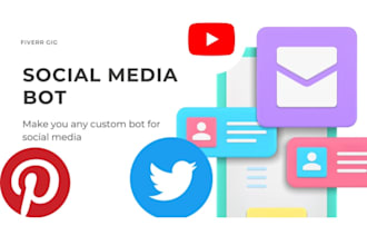 code social media automation bot for youtube, ig, fb, tiktok