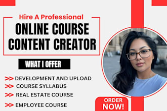 online course content, PPT, coaching program, workbook, HR course creation