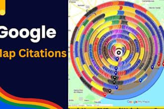provide 98,000 google maps citations for gmb ranking and local SEO boost