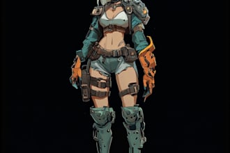design game character, fantasy character, dnd character art