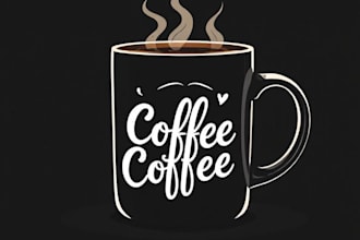 create custom coffee mug designs with amazing typography