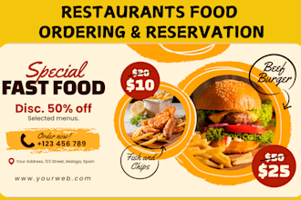 build your restaurant wordpress website with ordering system