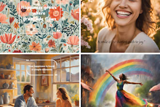 create custom motivational quotes with eyecatching images
