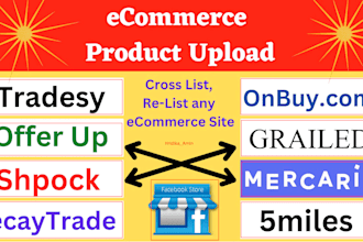 add product and upload product listing on offer up grailed facebook marketplace