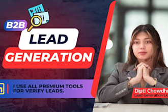 provide targeted b2b lead generation, linkedin prospecting, and email list build