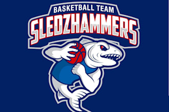 design unique basketball team logo