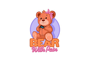 design wonderful bear pain logo
