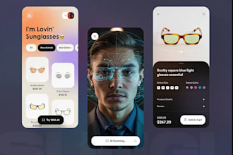 create augmented reality app for web,ios,android