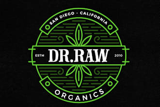 design brand stands purest organic logo