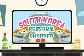 purchase or buy items from korea for you and ship them
