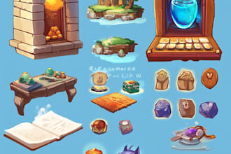do create high quality aaa game art props