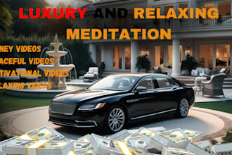 create calming, high quality meditation and affirmation videos