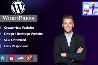 create, rebuild, or redesign your wordpress website