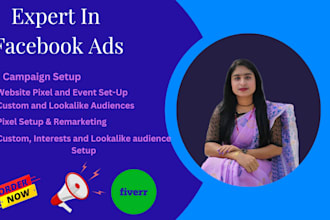 setup facebook ads campaign for for load, golds