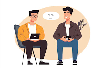 create modern flat vector illustration