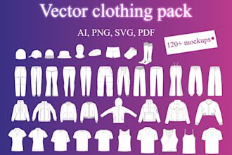share vector clothing mockups