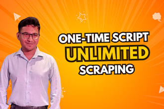 do web scraping and data scraping using python