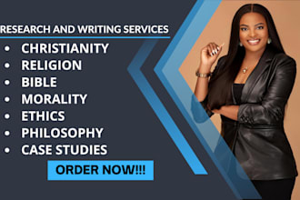 write christian, bible, theology, religion, morality, and ethics case studies