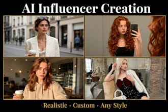 create a stunning realistic ai virtual influencer for your brand