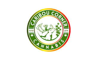 design caribou corner cannabis logo