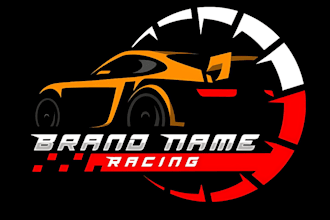 design automotive, car dealer, racing logo
