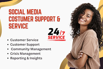 do customer service customer support on facebook twitter linkedin instagram