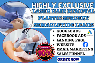 generate laser hair removal leads plastic surgery leads botox semaglutide leads