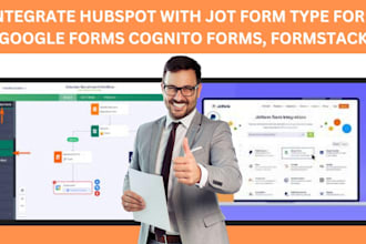 integrate hubspot with jot form type form google forms cognito forms, formstack