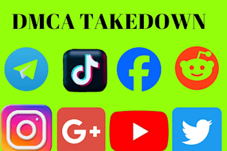 remove defaming harassing infringing content fb,whatsapp,tiktok,youtube,tg dmca