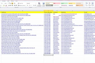 do lead generation, data entry and web reseach