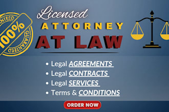 draft legal agreements, contracts, documents, llc operating, services, nda