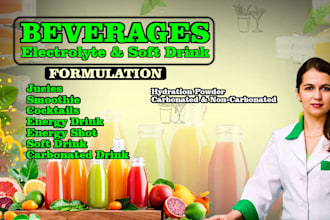 formulate beverages soft drink soda smoothies and electrolyte drinks