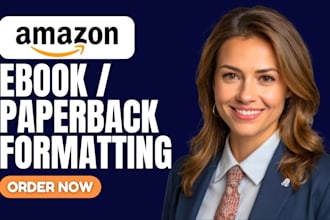 do kdp book formatting, paperback formatting, kindle formatting on amazon KDP