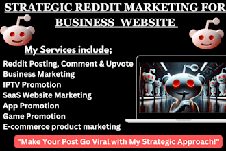 boost business app website traffic ecommerce product via reddit post management