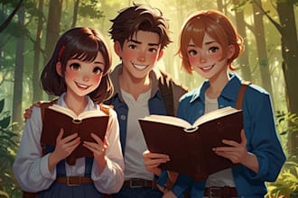illustrate children story book illustration children story book illustration