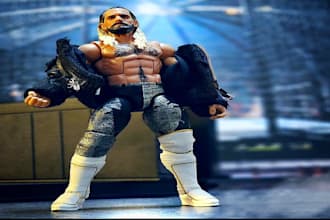 do 3d action figure, 3d statue, 3d articulated action figure,3d object for print