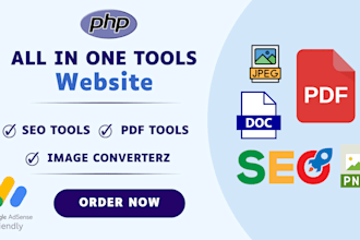 create tools website, pdf tools, seo tools and image tools