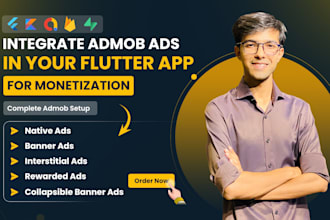 integrate admob ads in your flutter app for monetization